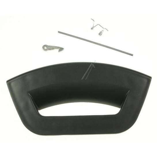 POIGNÉE DE HUBLOT GRIS/NOIR ALTERNATIVE INDESIT C00286151 215×110×26 MM