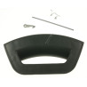 POIGNÉE DE HUBLOT GRIS/NOIR ALTERNATIVE INDESIT C00286151 215×110×26 MM
