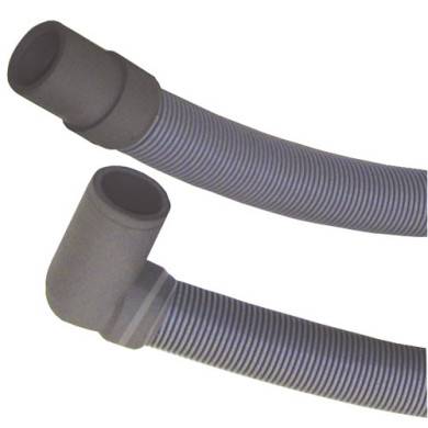TUYAU VIDANGE.1,5M COUDE STANDARD D19/21 MM