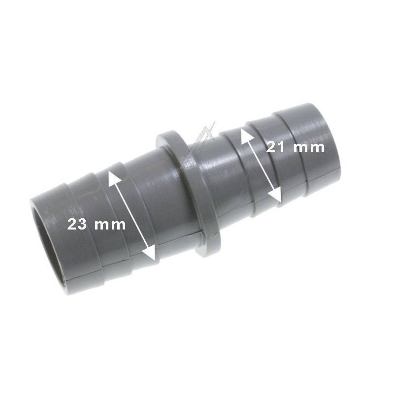 RACCORD TUYAU VIDANGE Ø 21 × 23MM