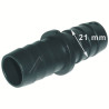 RACCORD TUYAU VIDANGE Ø 21 × 21MM