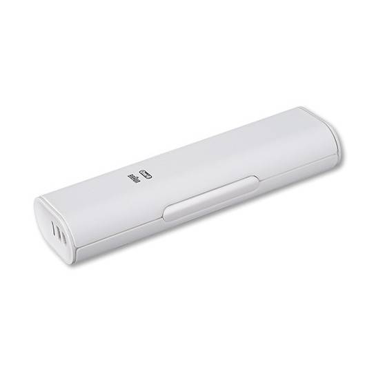 Étui de voyage de chargement blanc