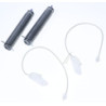 KIT RESSORTS BLEU + CABLES DE PORTE (X2)