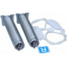 KIT RESSORTS ROSE + CABLES DE PORTE (X2)