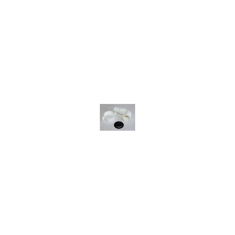 RACCORD 90° TUYAU DE VIDANGE SUR SIPHON