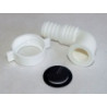 RACCORD 90° TUYAU DE VIDANGE SUR SIPHON
