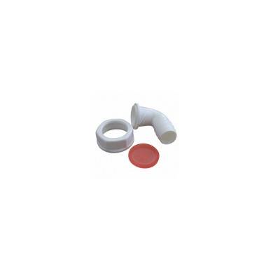 RACCORD 90° TUYAU DE VIDANGE SUR SIPHON Y 1"