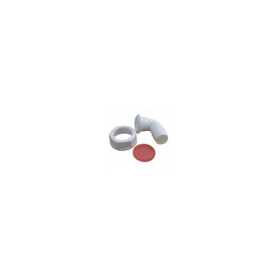 RACCORD 90° TUYAU DE VIDANGE SUR SIPHON Y 1"