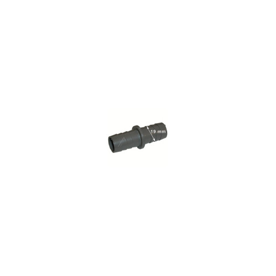 RACCORD TUYAU VIDANGE DROIT Ø 19 × 19MM