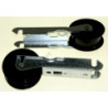 LOT DE 2 GALETS TENDEUR + SUPPORT