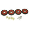 ROULETTE,TAMBOUR,COMPLET,4PCS