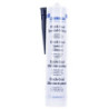 BLACK SEAL COLLE SILICONE HAUTE TEMPÉRATURE NOIRE +280°C 310 ML AVEC LANGUES DE/EN/FR/ES