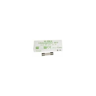 8,0A-T FUSIBLE CÉRAMIQUE 5X20 MM AU NORME ROHS PAR 10PCS