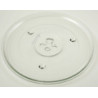 PLATEAU TOURNANT EN VERRE Ø 27 CM
