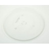 PLATEAU TOURNANT EN VERRE MW8000J,T6.0,W380 Ø38 CM