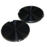 EFF75 FILTRES À CHARBON FK155 MCFE09 CR490 (X2) ALTERNATIVE ELECTROLUX WHIRLPOOL FABER AIRLUX
