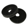 JEU DE 2 FILTRES CHARBON ACTIF Ø160 MM