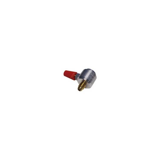 VANNE BOUTEILLE R600A 7/16" -- 1/4" LOKRING