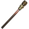6NFMSSVNG QUEUE DE CHARGE CUIVRE AVEC VANNE SCHRADER 100MM