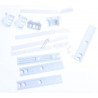 KIT MONTAGE PORTE DÉCORATIVE ALTERNATIVE WHIRLPOOL 481231019131 - C00312150