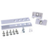 KIT UNIVERSEL A GLISSIÈRE POUR MONTAGE PORTE DÉCORATIVE