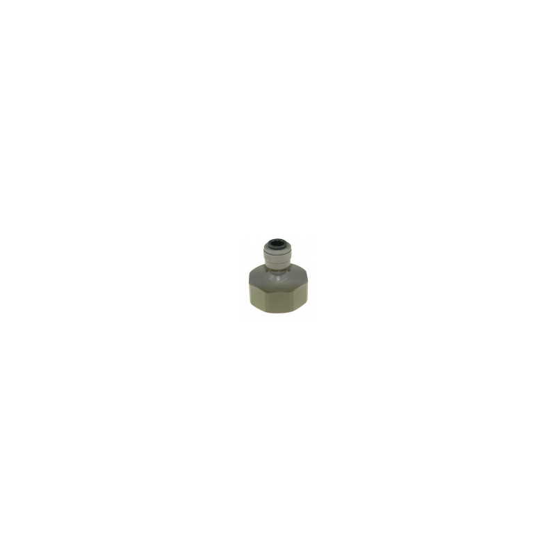 ADAPTATEUR FEMELLE TUBE Ø EXT 1/4" (6,3MM) TARAUDAGE 3/4