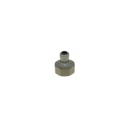 ADAPTATEUR FEMELLE TUBE Ø EXT 1/4" (6,3MM) TARAUDAGE 3/4