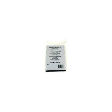 FILTRE MOTEUR NOIR UNIVERSEL 200X250MM