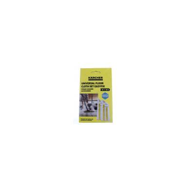 LOT DE 2 SERPILLIÈRES UNIVERSELLES MICROFIBRESS POUR BUSE SOL EASY FIX