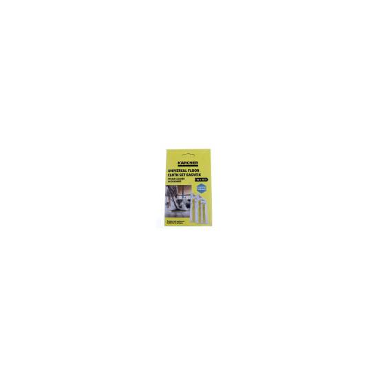 LOT DE 2 SERPILLIÈRES UNIVERSELLES MICROFIBRESS POUR BUSE SOL EASY FIX
