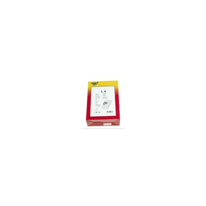 L4 LOT DE 4 SACS ASPIRATEUR ALTERNATIVE AQUAVAC - DELONGHI - LIV - VETRELLA