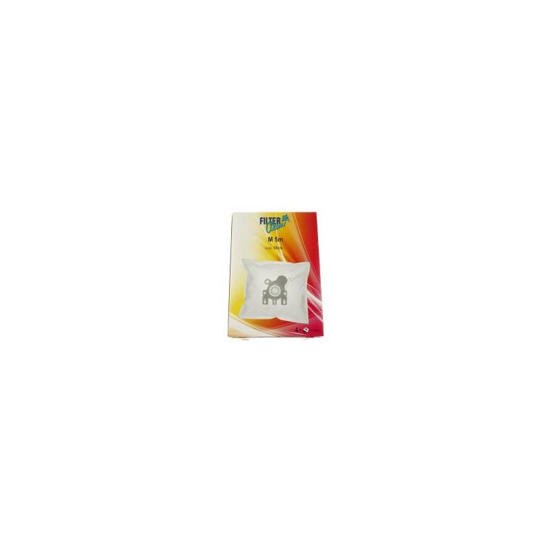 M5/6/8M LOT DE 4 SACS + 1 FILTRE ALTERNATIVE FJM MIELE 09917710