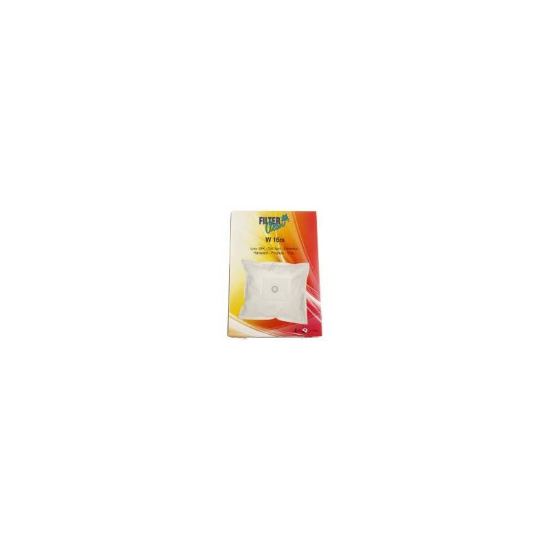 W16M SAC ASPIRATEUR MICROFILBRE X4+1 FILTRE