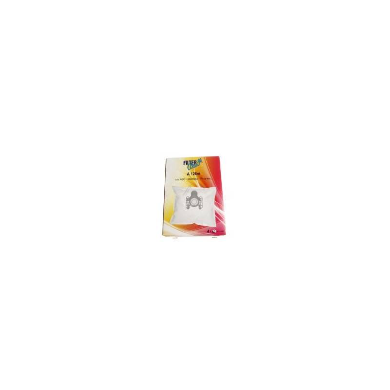 A126M SACS ASPIRATEUR NON TISSÉ X4 + 1FILTRE ALTERNATIVE ELECTROLUX