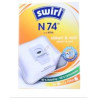 N74 /99763 SAC ASPIRATEUR MP AIRSPACE GREEN LINE, 4 PIÈCES