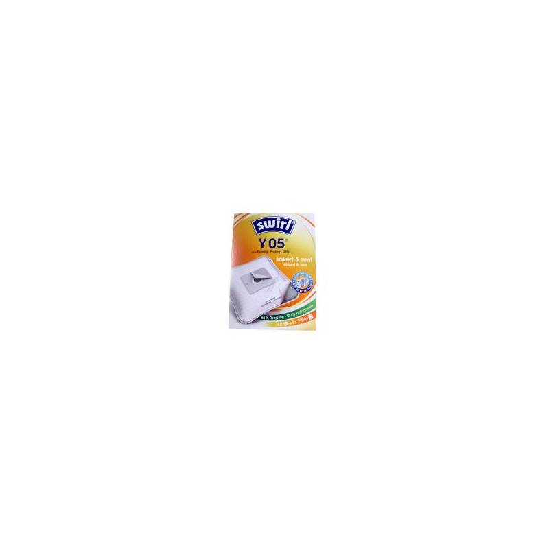 Y05 / 99784 SACS ASPIRATEUR MP AIRSPACE GREEN LINE, 4 PIÈCES