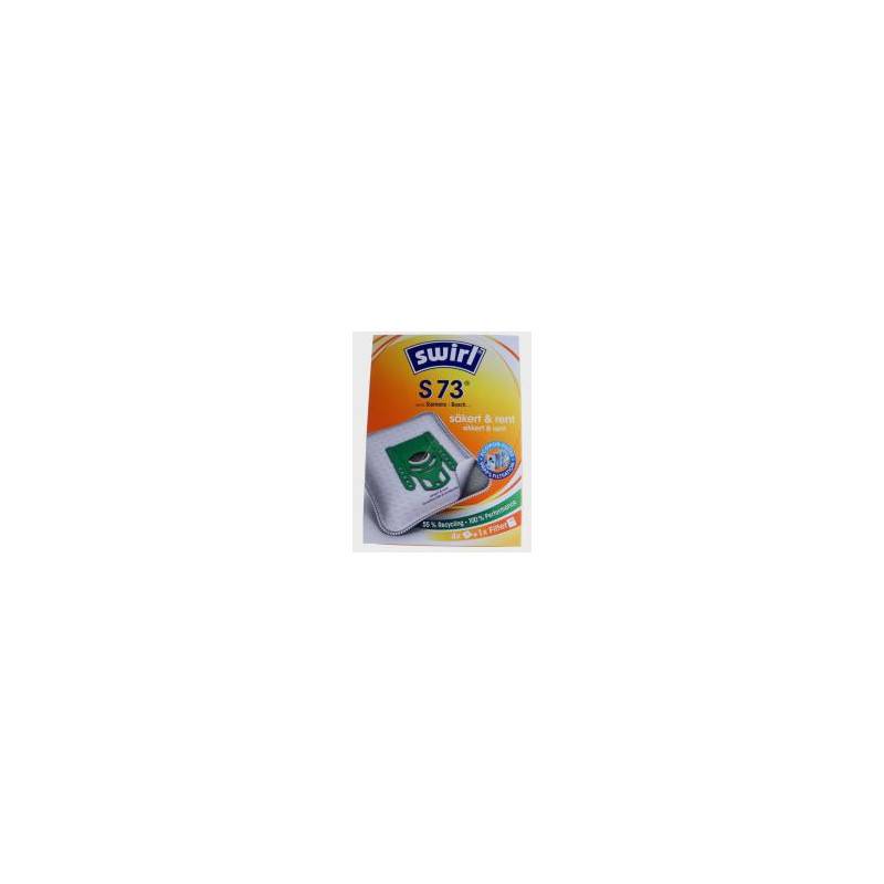 S73 / 99781 4 SACS ASPIRATEUR - FILTRE S73MP AIRSPACE GREEN LINE