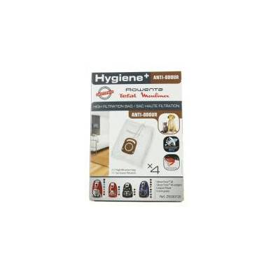 BOITE DE 4 SACS HAUTE FILTRATION HYGIÈNE+ANTI ODEUR 4A