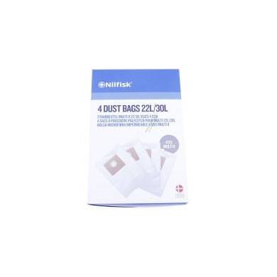 LOT DE 4 SACS SYNTHETIQUE 22L/30L