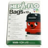 NVM-1CH SACS ASPIRATEUR HEPA-FLO, MODÈLES 180/250, 10 PIÈCES