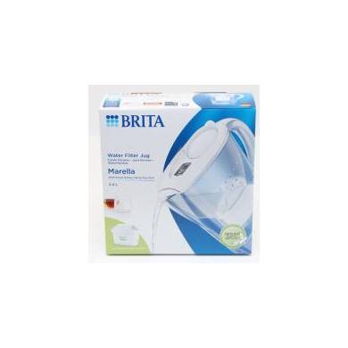 CARAFE MARELLA BLANC- 1 FILTRE À EAU MAXTRA PRO ALL-IN-1 INCLUS