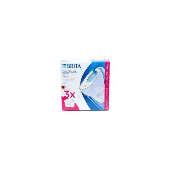 CARAFE STYLE BLEU- 3 FILTRES À EAU MAXTRA PRO ALL-IN-1 INCLUS (1)