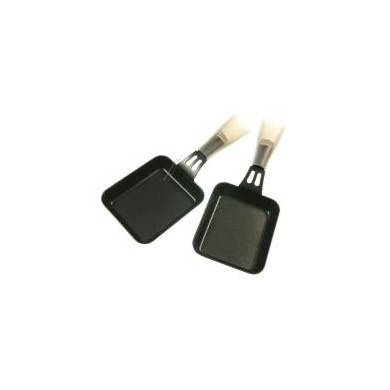 LOT DE 2 POELEONS RACLETTE