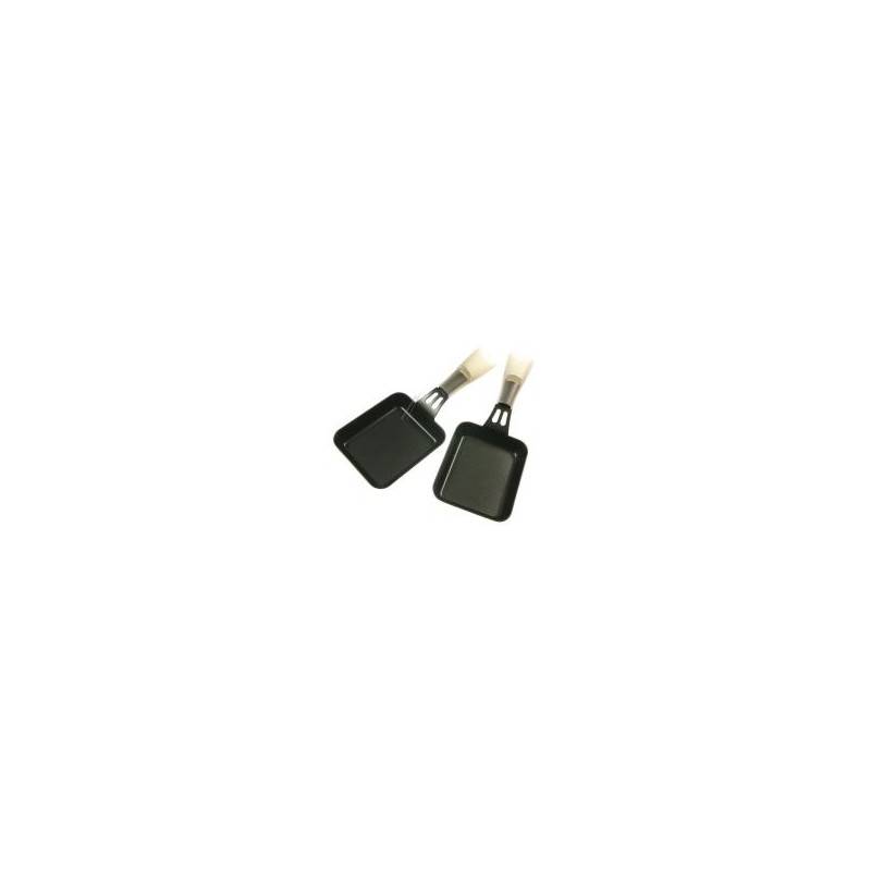 LOT DE 2 POELEONS RACLETTE