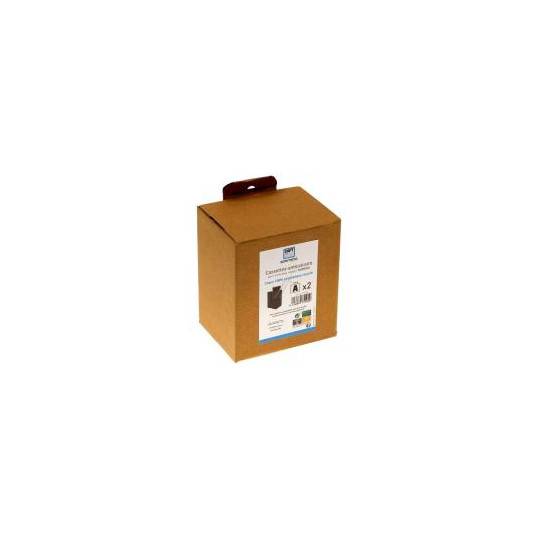 BOÎTE 2 CASSETTES K7 EMC TYPE A - CARTOUCHE FILTRANTE