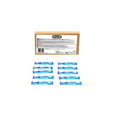 EB60X-10 KIT BROSSETTES SENSITIVE CLEAN X10 ( S'ADAPTE SUR ORALB SAUF SONIC PULSONIC)