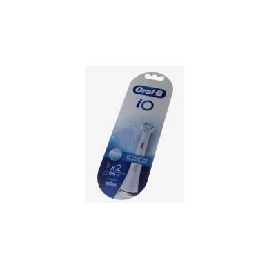 ORAL-B IO ULTIMATE CLEAN BROSSETTES, WHITE X2