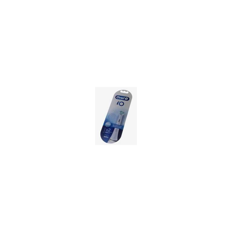 ORAL-B IO ULTIMATE CLEAN BROSSETTES, WHITE X2