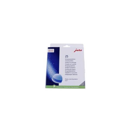 PASTILLES DE NETTOYAGE JURA 25 PIÈCES