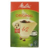 90503 FILTRES À CAFÉ ORIGINAL BRUNS (1X2 – 40 PIÈCES) POUR CAFETIÈRE